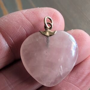 Elegant Pink Heart Pendant